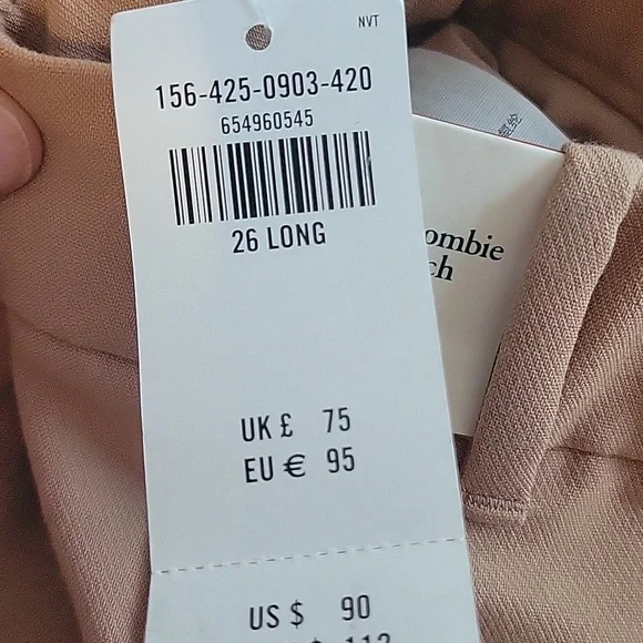 A&F Sloane Tailored Wide Leg Pants - Picture 11 of 11